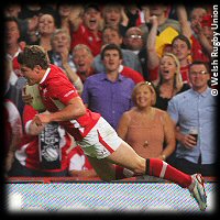Wales v Barbarians Harry Robinson